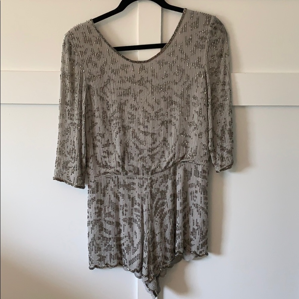 Free people beaded romper